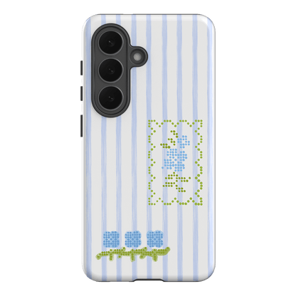 Patchwork Blue Printed Phone Cases Samsung Galaxy S26 / Armoured by Kayla Carr - The Dairy