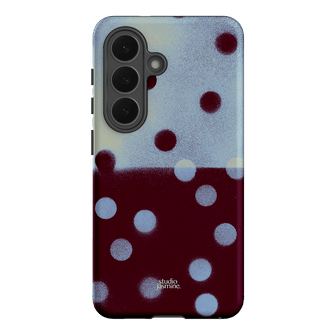 Plum Polka Dot Printed Phone Cases Samsung Galaxy S26 / Armoured by Jasmine Dowling - The Dairy