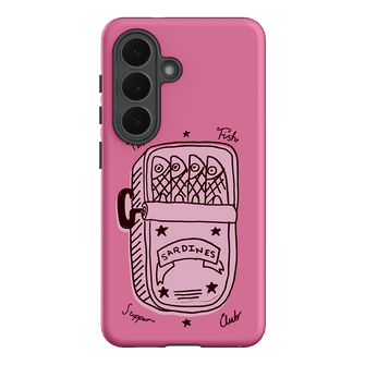 Sardine Social Pink Printed Phone Cases Samsung Galaxy S26 / Armoured by The Dairy - The Dairy