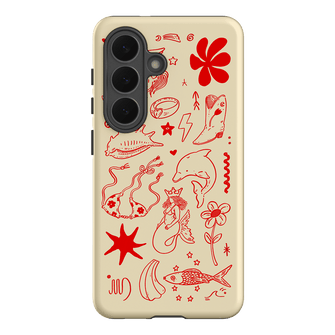 Spiced Cowboy Cream Printed Phone Cases Samsung Galaxy S26 / Armoured by Easty Beasty - The Dairy