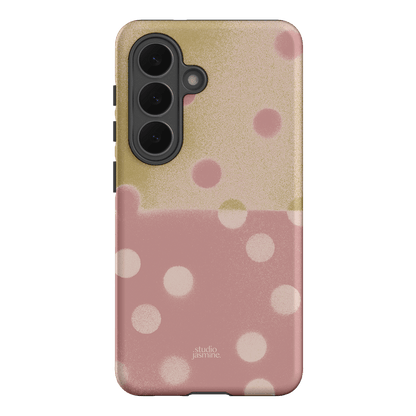 Strawberry Polka Dot Printed Phone Cases Samsung Galaxy S26 / Armoured by Jasmine Dowling - The Dairy