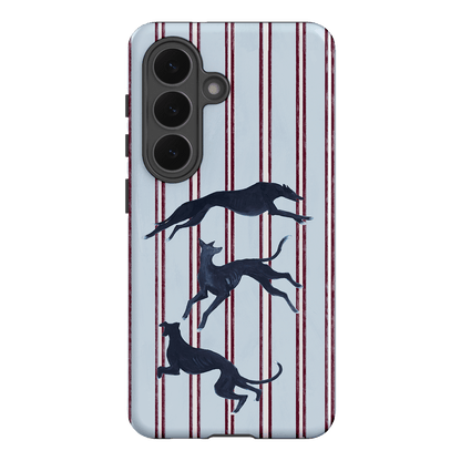 Stripey Hounds Printed Phone Cases Samsung Galaxy S26 / Armoured by Lisa Hu - The Dairy