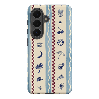 Summer Snacks Blue Printed Phone Cases Samsung Galaxy S26 / Armoured by Charlie Taylor - The Dairy