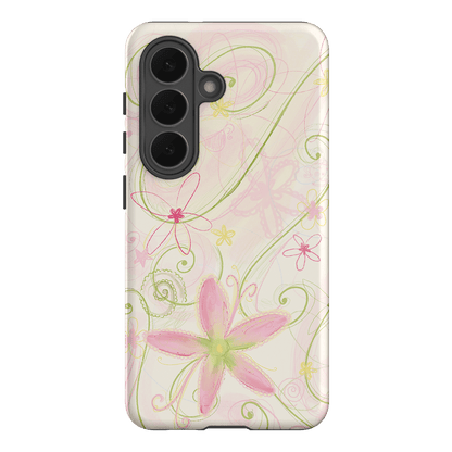Swirl Pink Printed Phone Cases Samsung Galaxy S26 / Armoured by Kayla Carr - The Dairy