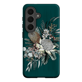 Teal Native Printed Phone Cases Samsung Galaxy S26 / Armoured by Typoflora - The Dairy