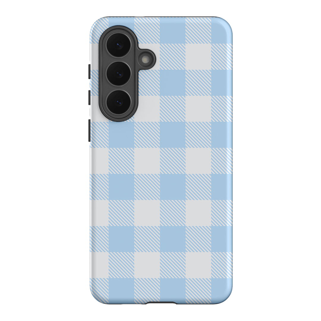 Cloud Plaid Printed Phone Cases Samsung Galaxy S26 Plus / Armoured by The Dairy - The Dairy
