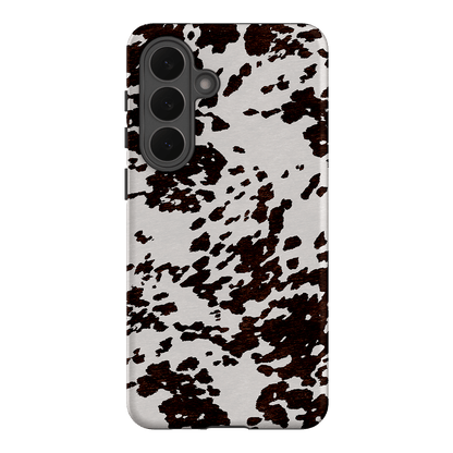 Cowhide Charm Printed Phone Cases Samsung Galaxy S26 Plus / Armoured by The Dairy - The Dairy