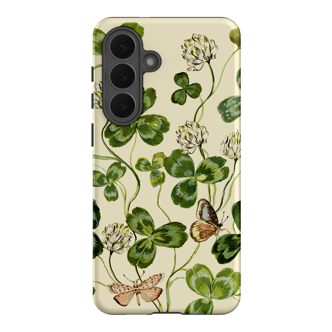 Clover & Butterflies Printed Phone Cases Samsung Galaxy S26 Plus / Armoured by Ellie Mae - The Dairy