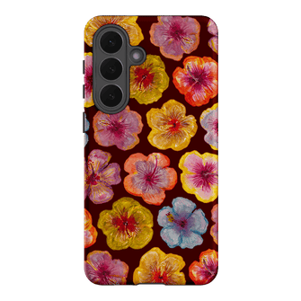 Hibiscus Holiday Rouge Printed Phone Cases Samsung Galaxy S26 Plus / Armoured by BG. Studio - The Dairy