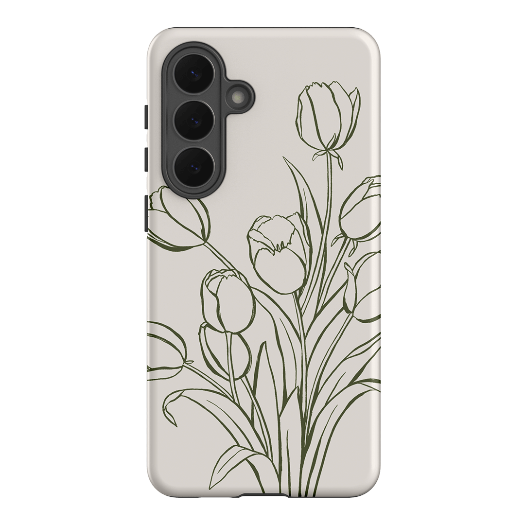 Inked Tulips Printed Phone Cases Samsung Galaxy S26 Plus / Armoured by Typoflora - The Dairy