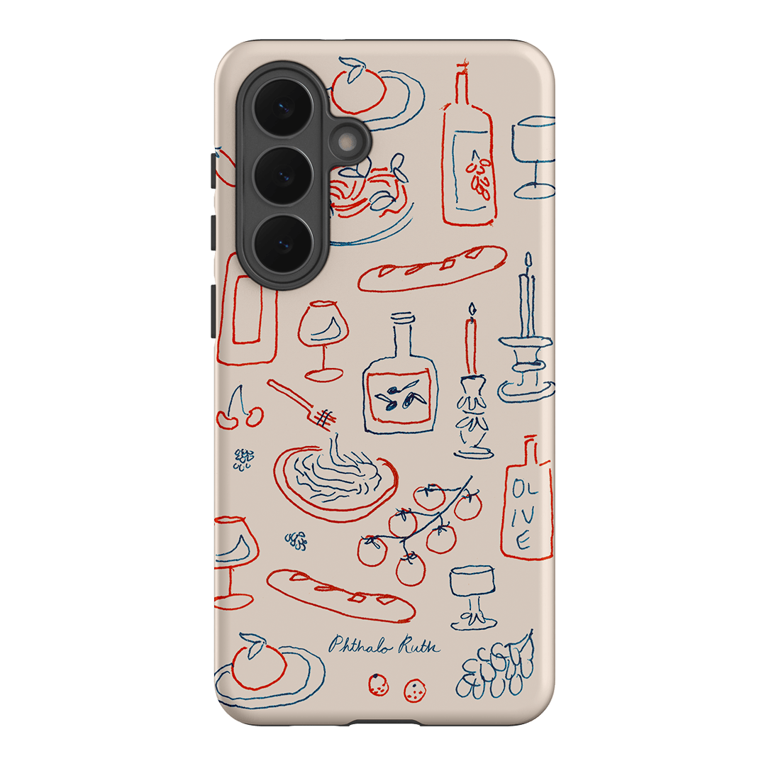 Italian Fare Printed Phone Cases Samsung Galaxy S26 Plus / Armoured by Phthalo Ruth - The Dairy