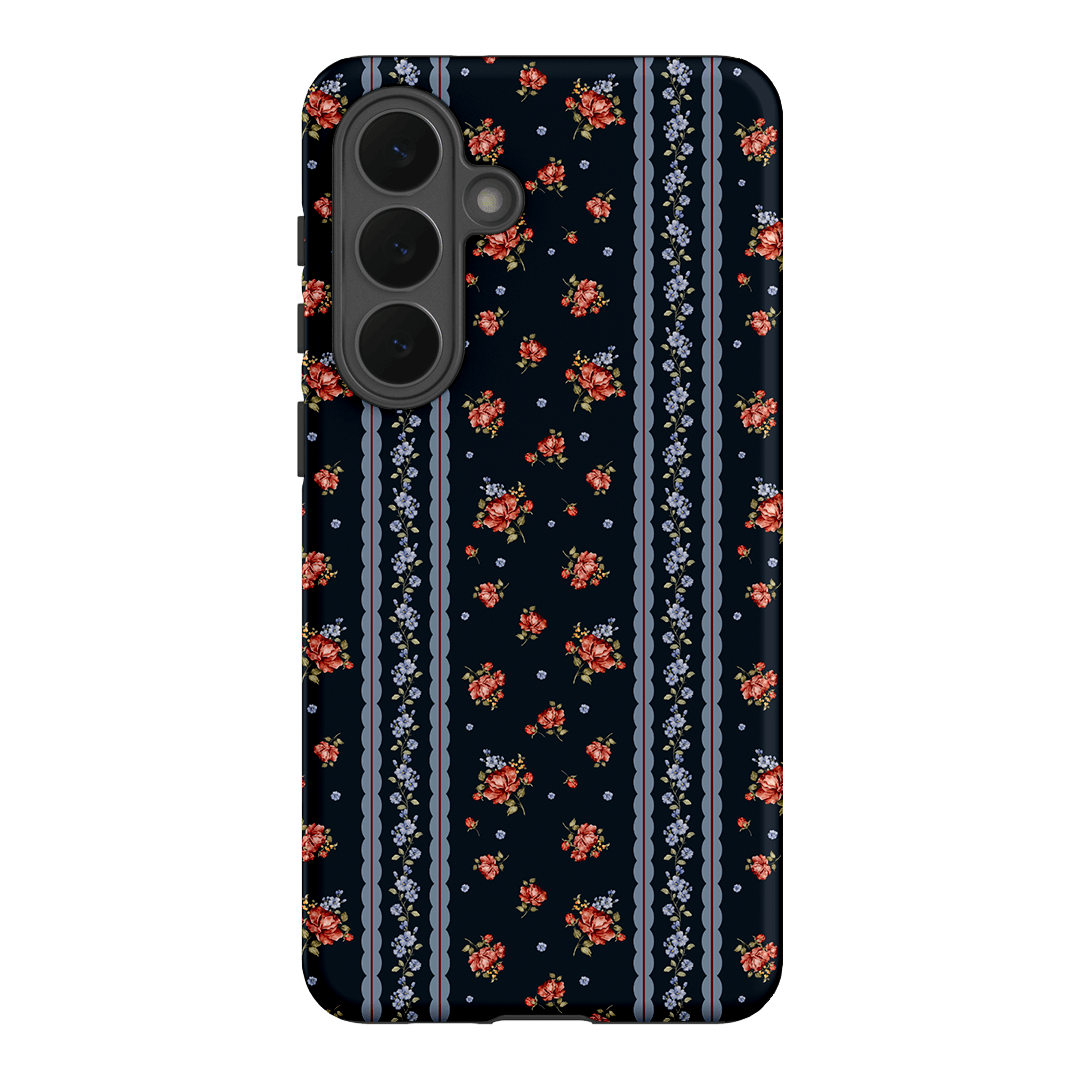 Midnight Stripe Printed Phone Cases Samsung Galaxy S26 Plus / Armoured by Kasiags Art - The Dairy