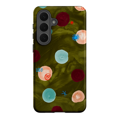 Olive Spot Printed Phone Cases Samsung Galaxy S26 Plus / Armoured by Charlie Taylor - The Dairy