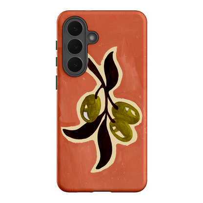 Olives Printed Phone Cases Samsung Galaxy S26 Plus / Armoured by Studio Bon - The Dairy