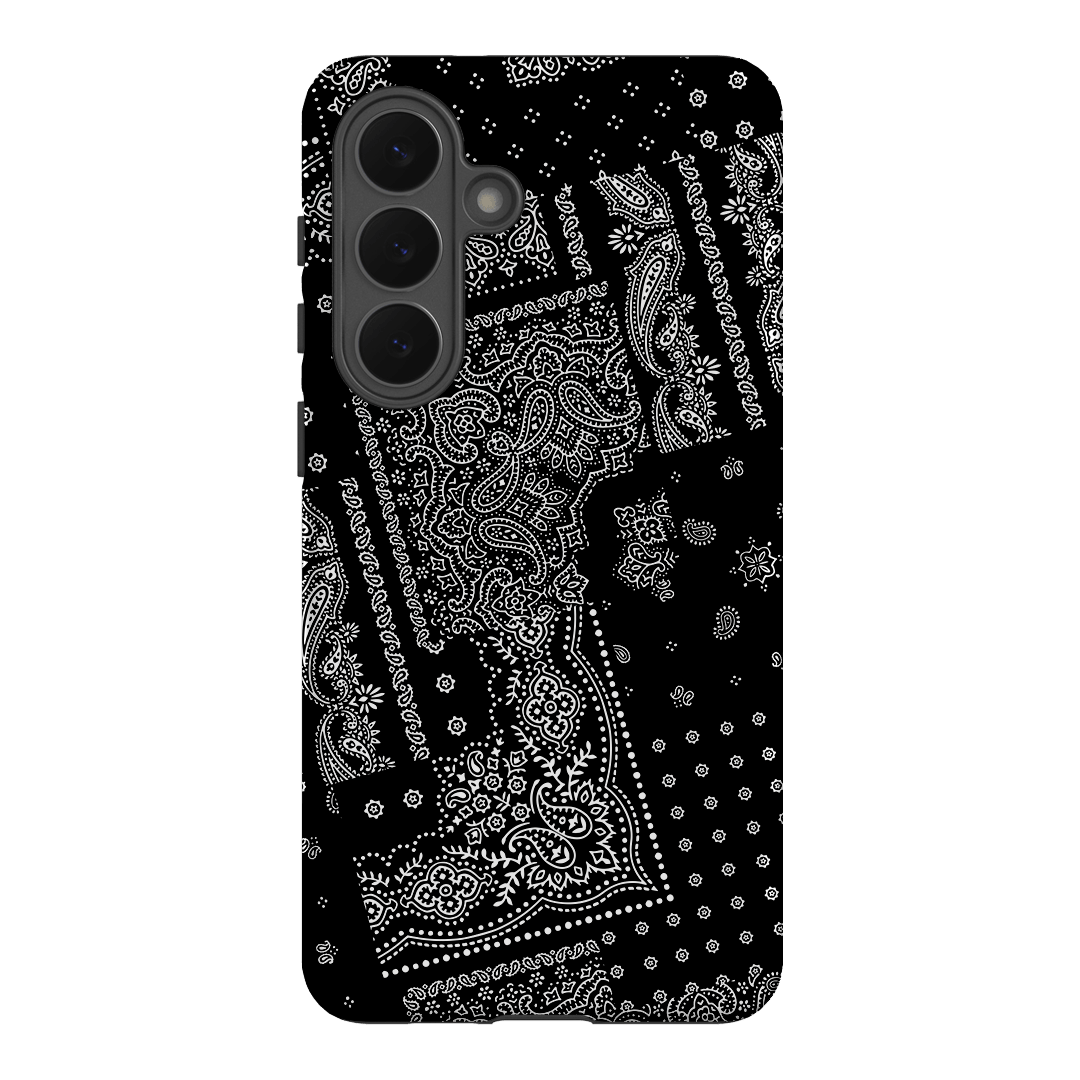 Paisley Noir Printed Phone Cases Samsung Galaxy S26 Plus / Armoured by The Dairy - The Dairy