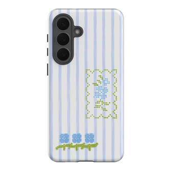 Patchwork Blue Printed Phone Cases Samsung Galaxy S26 Plus / Armoured by Kayla Carr - The Dairy