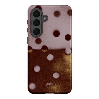 Rust Polka Dot Printed Phone Cases Samsung Galaxy S26 Plus / Armoured by Jasmine Dowling - The Dairy