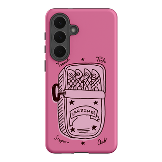 Sardine Social Pink Printed Phone Cases Samsung Galaxy S26 Plus / Armoured by The Dairy - The Dairy