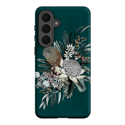 Teal Native Printed Phone Cases Samsung Galaxy S26 Plus / Armoured by Typoflora - The Dairy