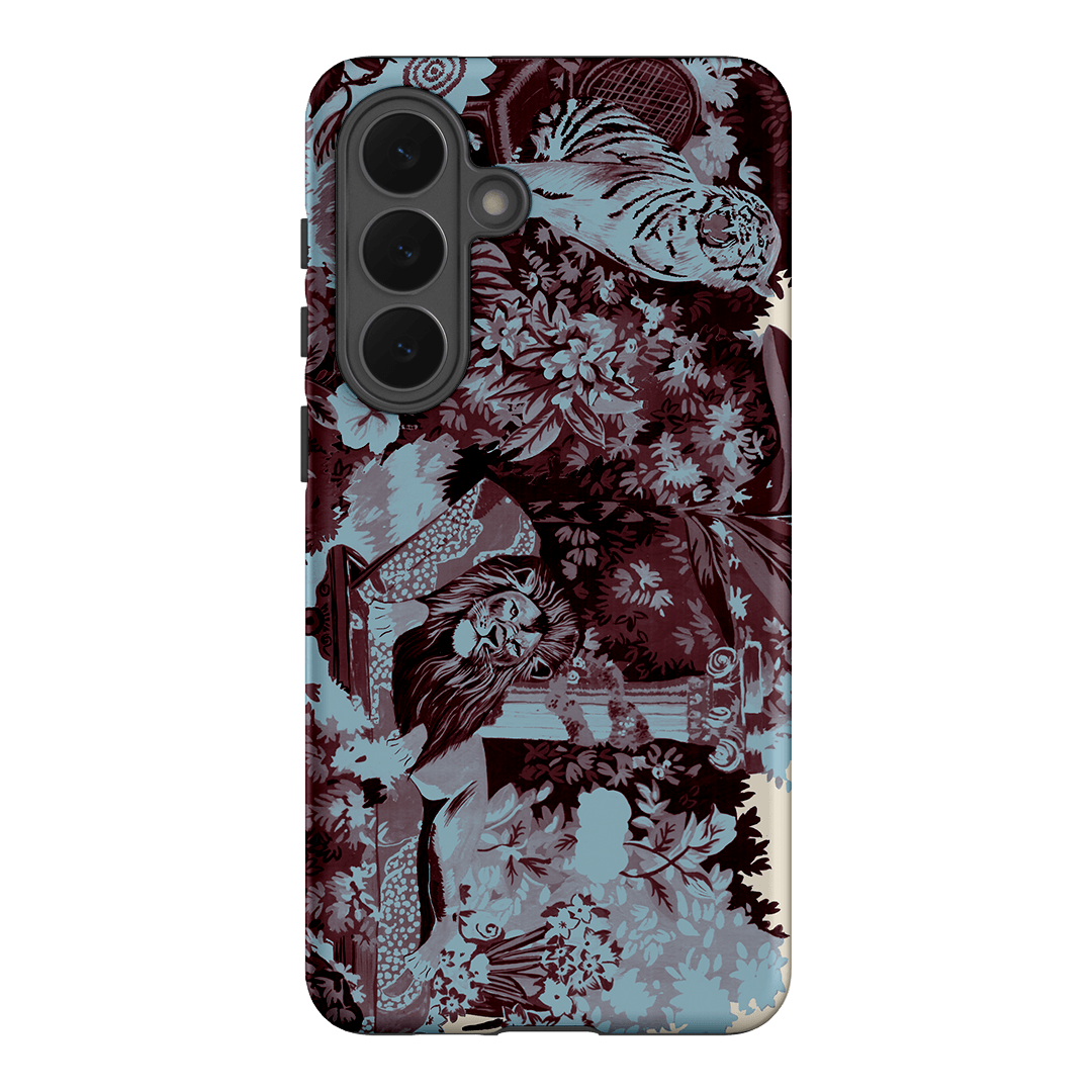 Tippi Blue Printed Phone Cases Samsung Galaxy S26 Plus / Armoured by Desmond & Dempsey - The Dairy
