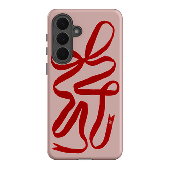 Valentine Ribbon Printed Phone Cases Samsung Galaxy S26 Plus / Armoured by Jasmine Dowling - The Dairy