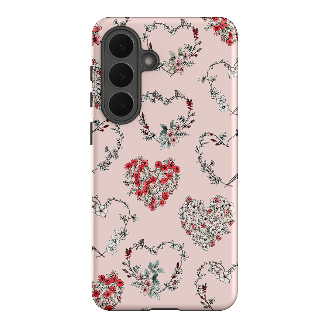 Wild Heart Wreath Printed Phone Cases Samsung Galaxy S26 Plus / Armoured by Typoflora - The Dairy