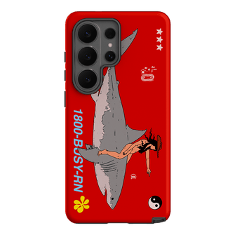 1800-Busy Rn in Red Printed Phone Cases Samsung Galaxy S26 Ultra / Armoured by Easty Beasty - The Dairy