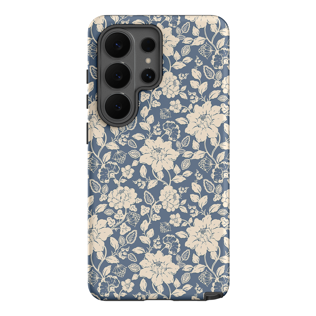 Blue Garden Printed Phone Cases Samsung Galaxy S26 Ultra / Armoured by Kasiags Art - The Dairy