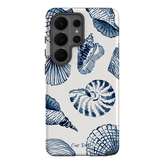 Blue Shells Printed Phone Cases Samsung Galaxy S26 Ultra / Armoured by Cass Deller - The Dairy
