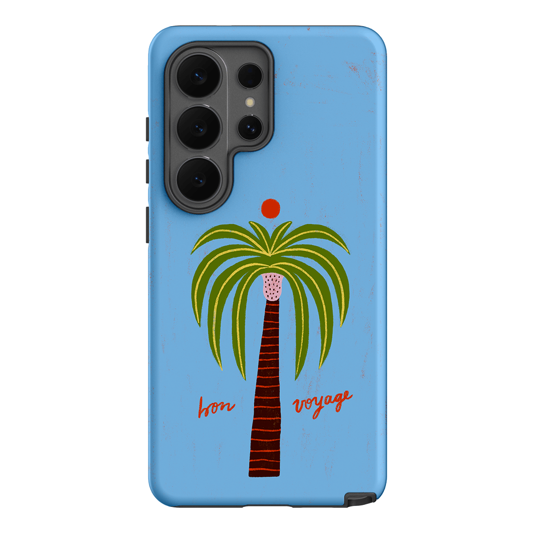 Bon Voyage Blue Printed Phone Cases Samsung Galaxy S26 Ultra / Armoured by Marie Fauritte - The Dairy