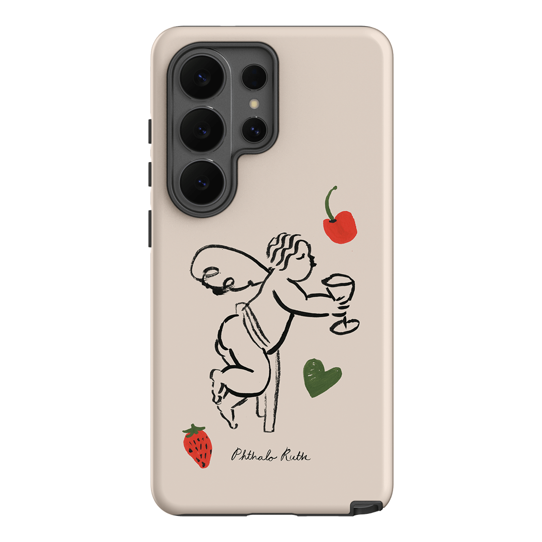 Cherub Printed Phone Cases Samsung Galaxy S26 Ultra / Armoured by Phthalo Ruth - The Dairy