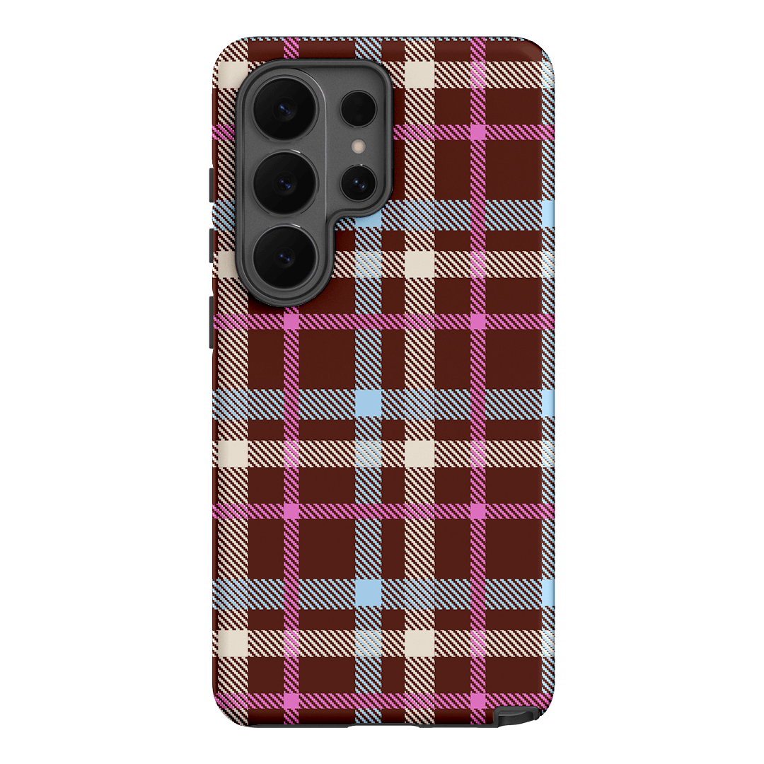 Confetti Plaid Printed Phone Cases Samsung Galaxy S26 Ultra / Armoured by The Dairy - The Dairy