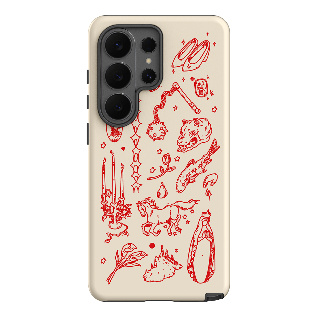Dreamcore Cream Printed Phone Cases Samsung Galaxy S26 Ultra / Armoured by Easty Beasty - The Dairy