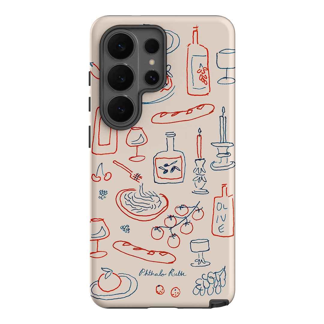 Italian Fare Printed Phone Cases Samsung Galaxy S26 Ultra / Armoured by Phthalo Ruth - The Dairy