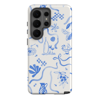 Mediterranean Wave Printed Phone Cases Samsung Galaxy S26 Ultra / Armoured by Charlie Taylor - The Dairy