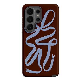 Mocha Ribbon Printed Phone Cases Samsung Galaxy S26 Ultra / Armoured by Jasmine Dowling - The Dairy