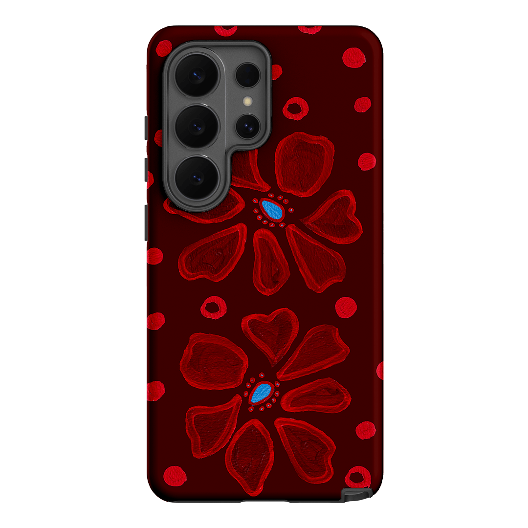 Painted Petal Rouge Printed Phone Cases Samsung Galaxy S26 Ultra / Armoured by BG. Studio - The Dairy