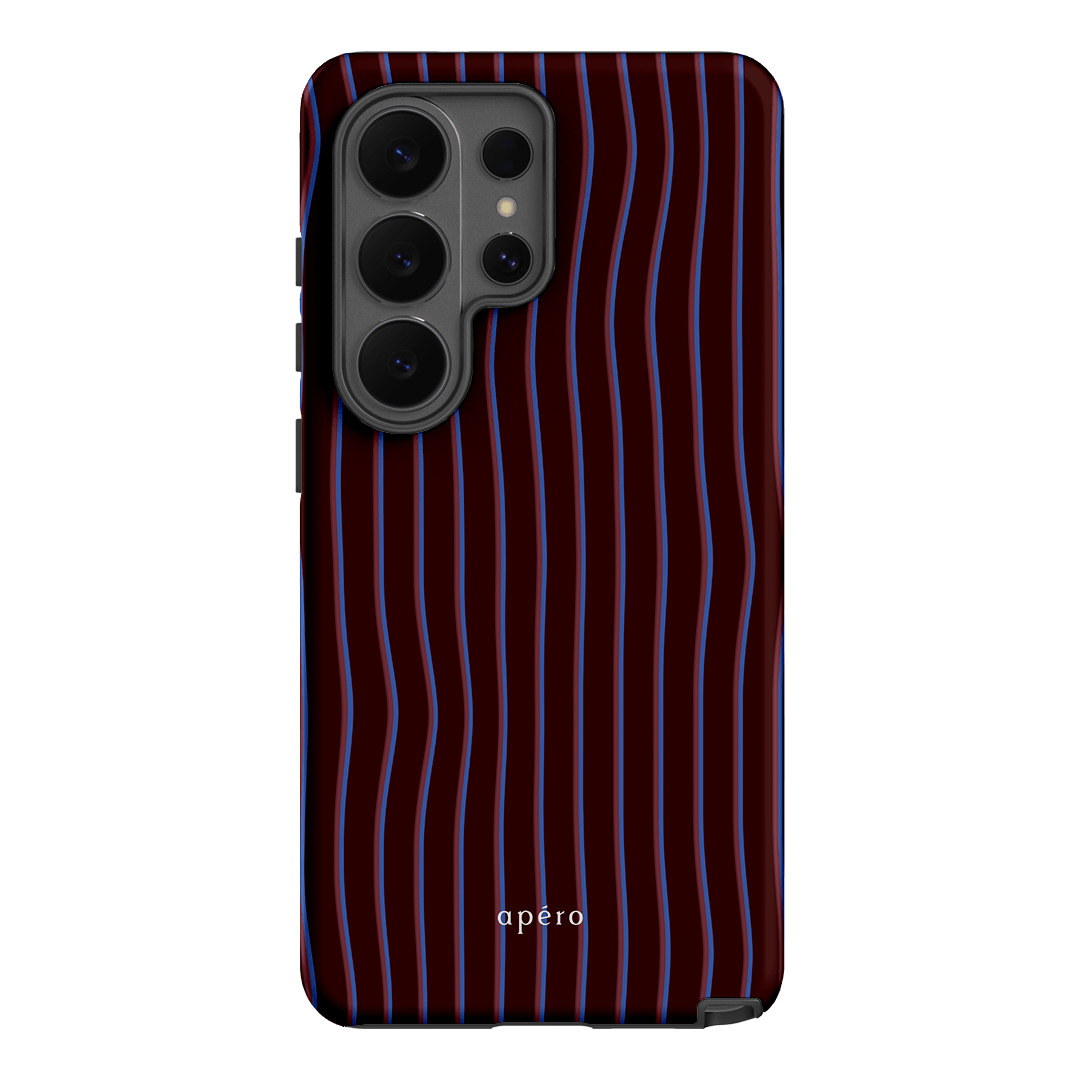 Panama Burgundy Printed Phone Cases Samsung Galaxy S26 Ultra / Armoured by Apero - The Dairy