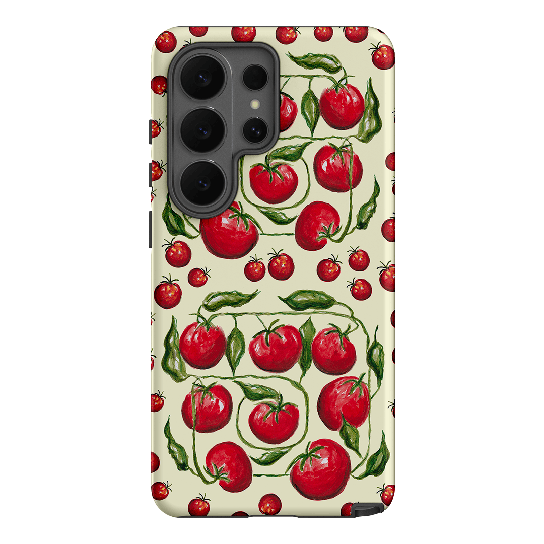 Red Tomatoes Printed Phone Cases Samsung Galaxy S26 Ultra / Armoured by BG. Studio - The Dairy