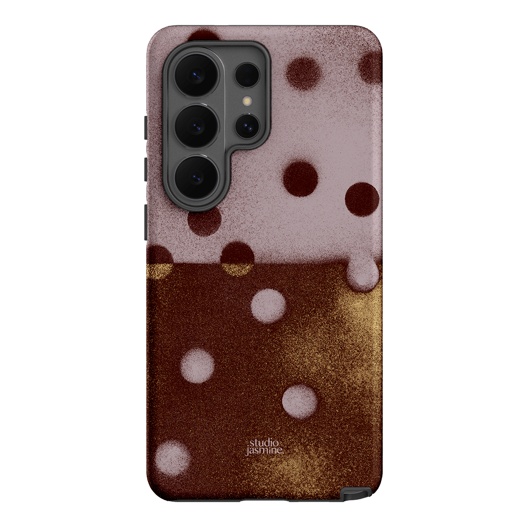 Rust Polka Dot
