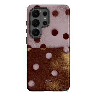 Rust Polka Dot Printed Phone Cases Samsung Galaxy S26 Ultra / Armoured by Jasmine Dowling - The Dairy