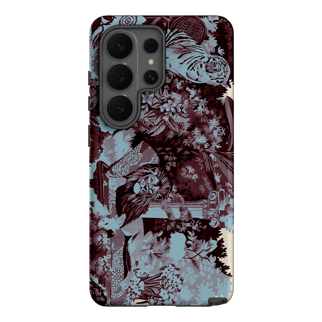 Tippi Blue Printed Phone Cases Samsung Galaxy S26 Ultra / Armoured by Desmond & Dempsey - The Dairy