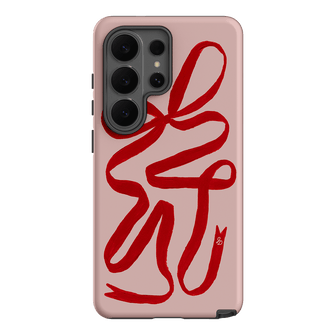 Valentine Ribbon Printed Phone Cases Samsung Galaxy S26 Ultra / Armoured by Jasmine Dowling - The Dairy