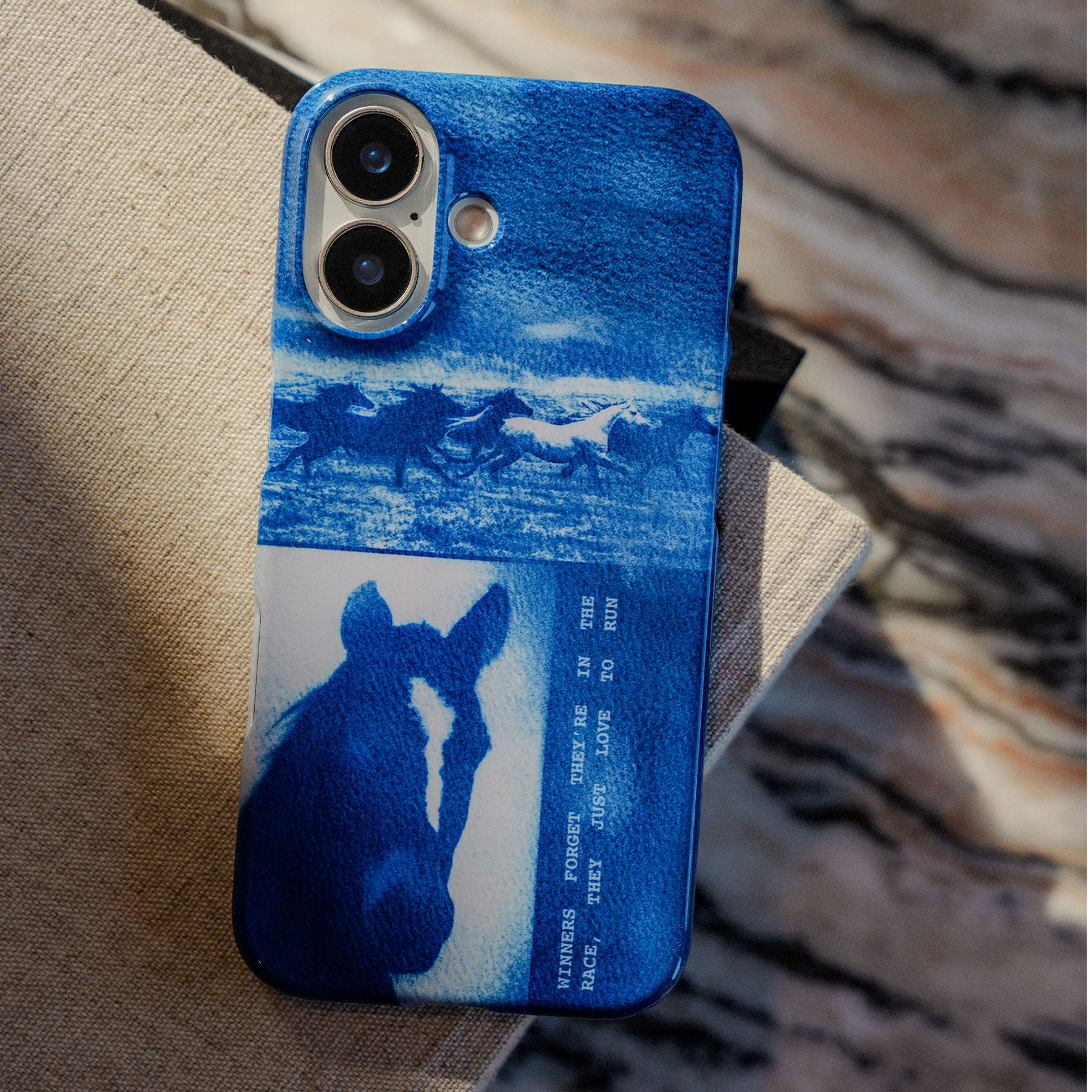 Wild Horses Printed Phone Cases by Sally Hungerford - The Dairy