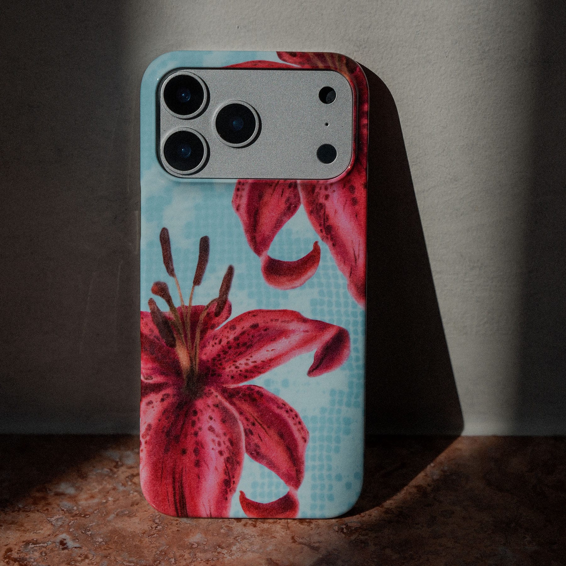 Lillies Printed Phone Cases by Sally Hungerford - The Dairy