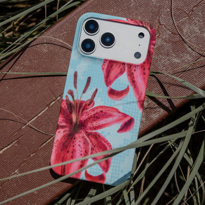 Lillies Printed Phone Cases iPhone 17 / Armoured by Sally Hungerford - The Dairy