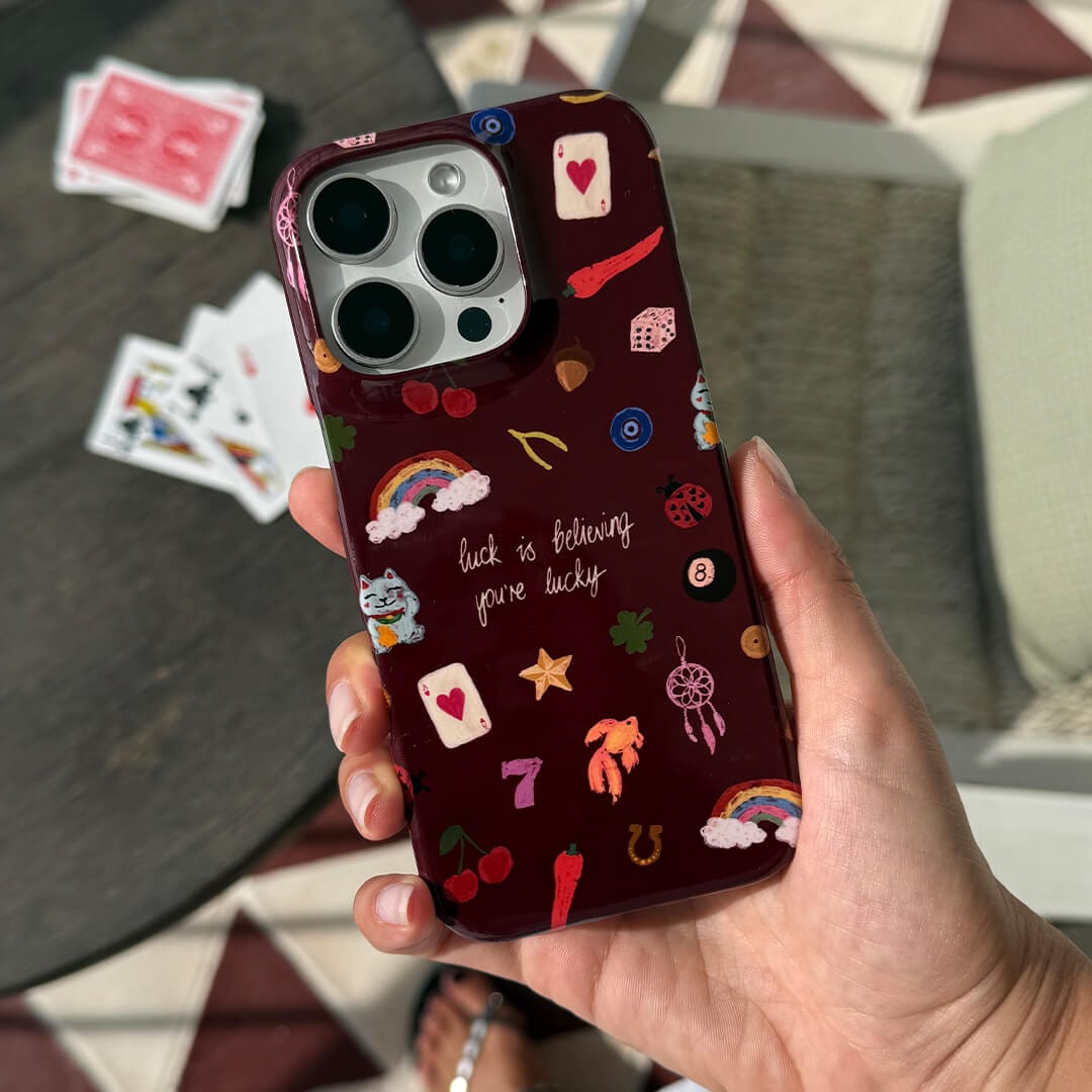 Lucky Printed Phone Cases by Amy Gibbs - The Dairy