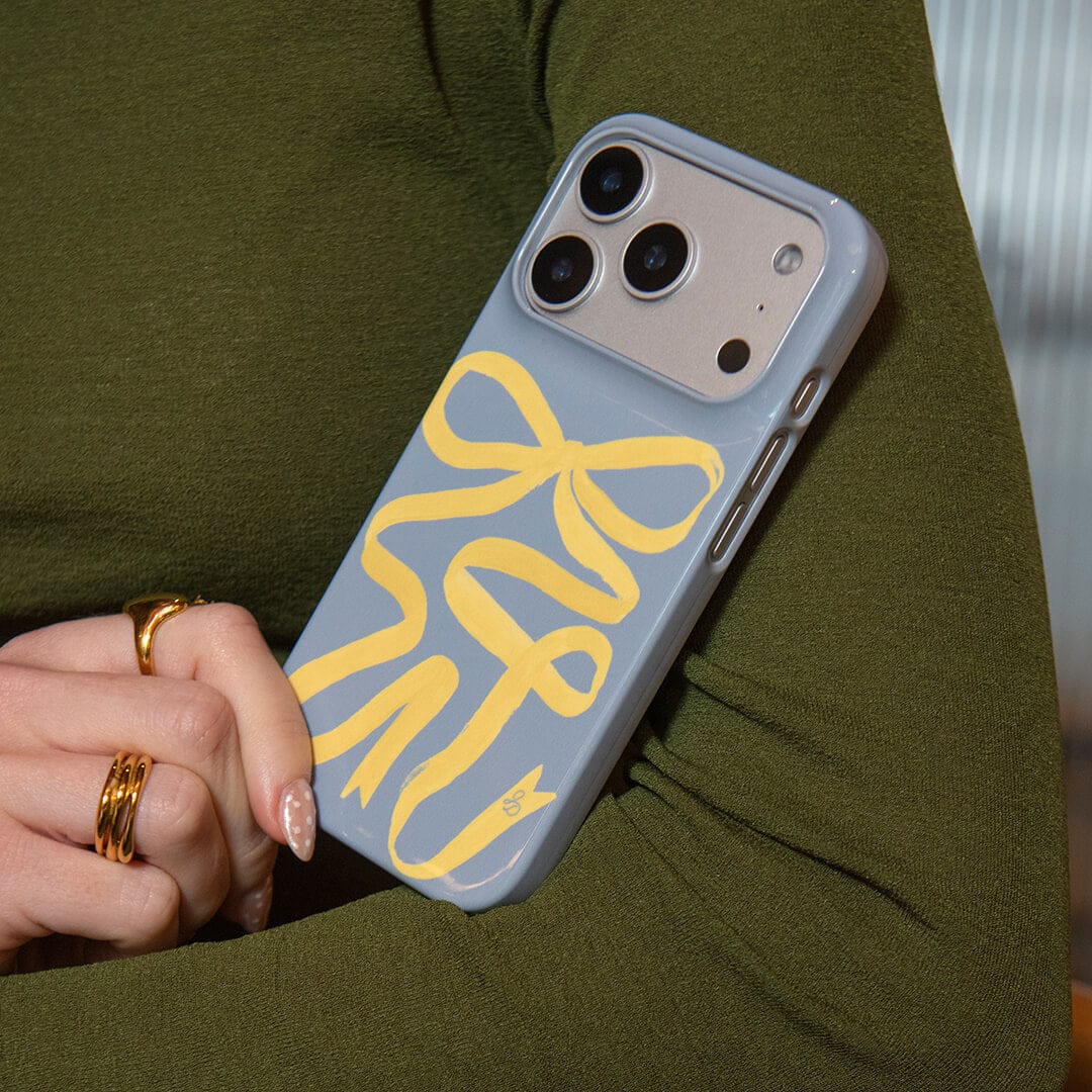 Sorbet Ribbon Printed Phone Cases by Jasmine Dowling - The Dairy