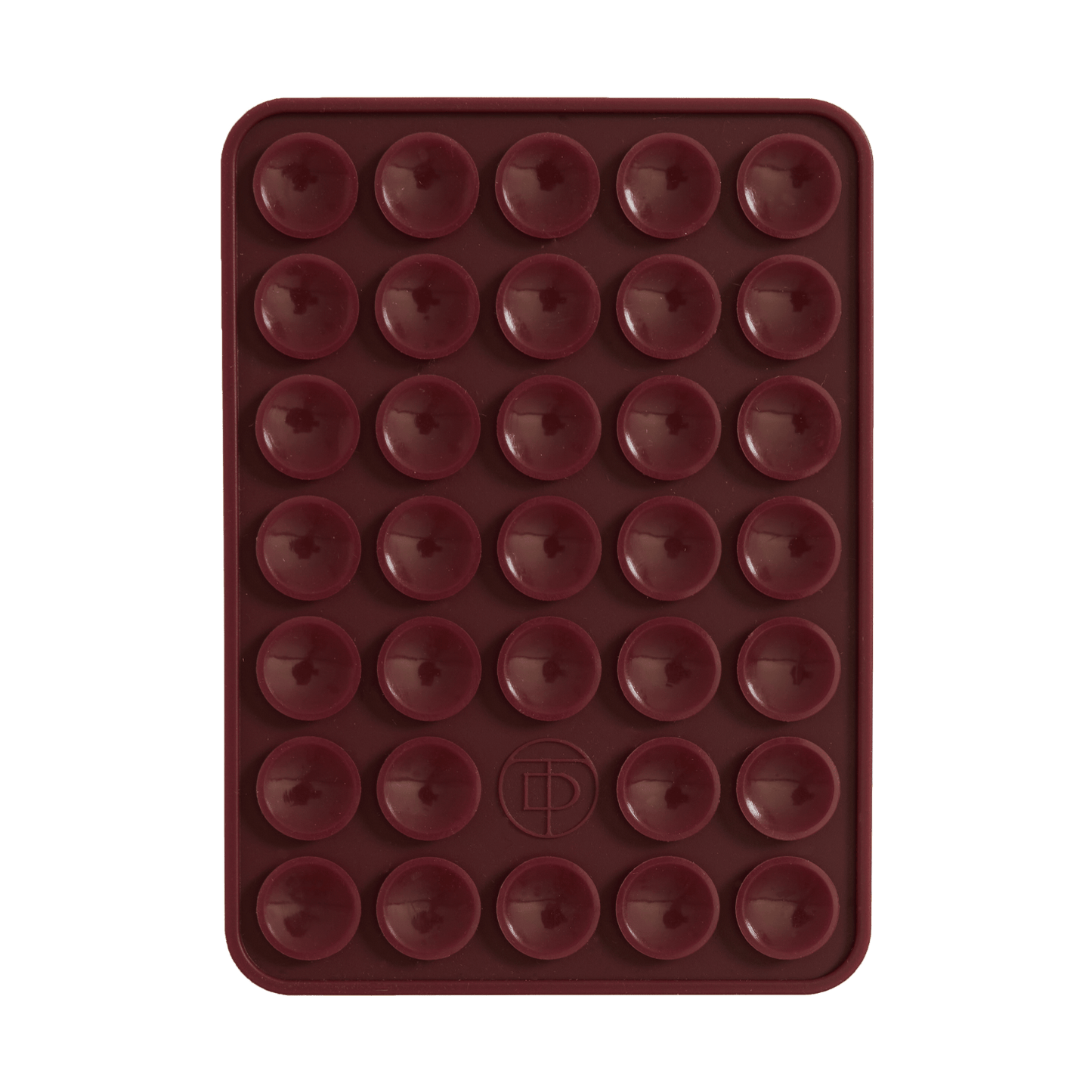 GripPad Phone Suction Pad & Sticky Mount Accessories Dark Maroon by Accessories - The Dairy