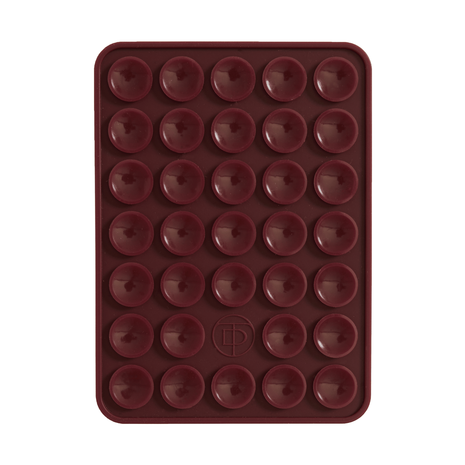 GripPad Phone Suction Pad & Sticky Mount Accessories Dark Maroon by Accessories - The Dairy
